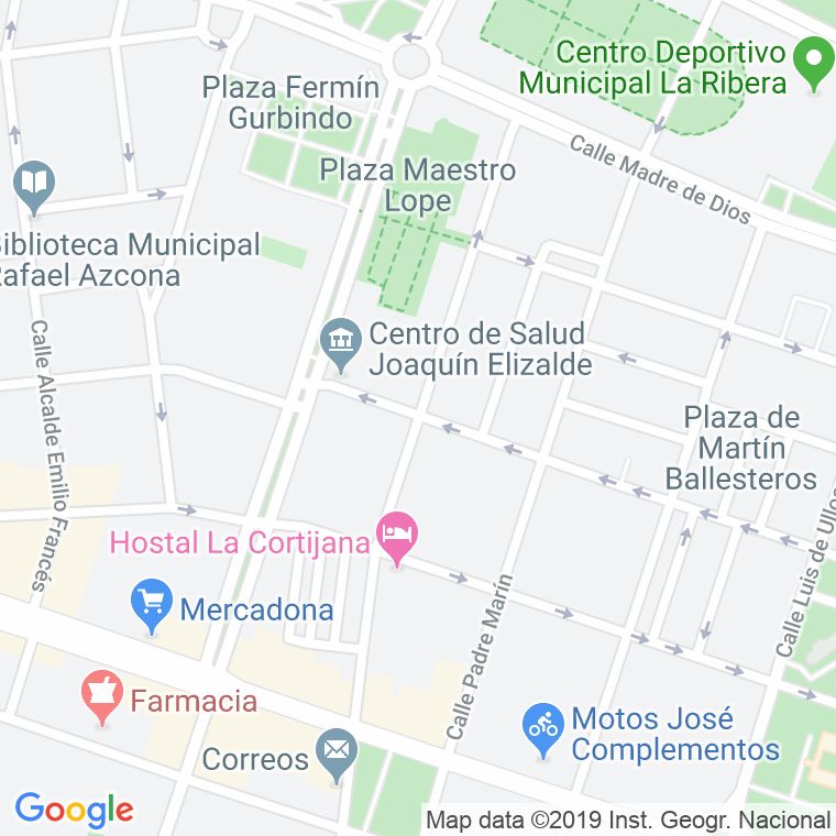 Código Postal calle Beatos Mena Y Navarrete en Logroño
