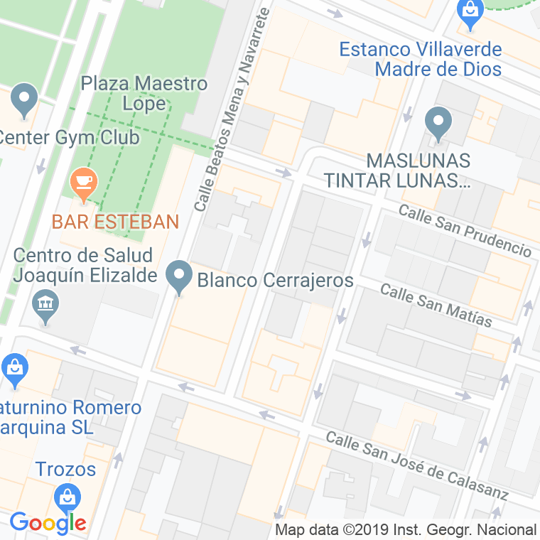 Código Postal calle Cameros en Logroño