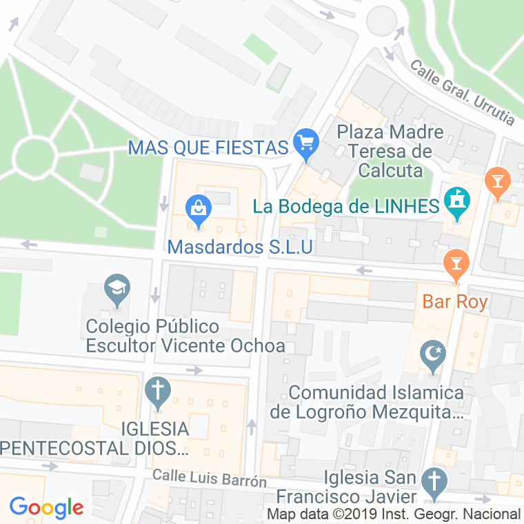 Código Postal calle Samalar en Logroño