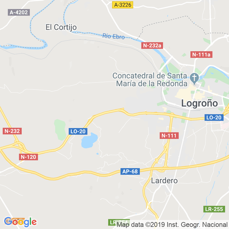 Código Postal calle Iregua en Logroño