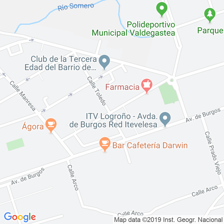 Código Postal calle Salamanca en Logroño