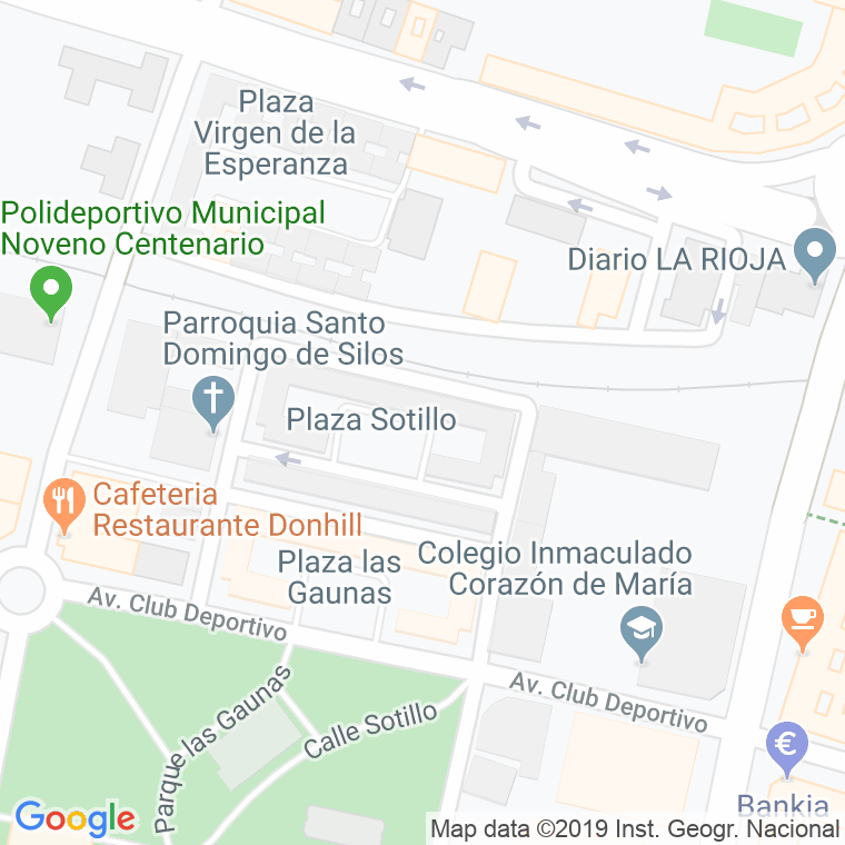 Código Postal calle Sotillo en Logroño