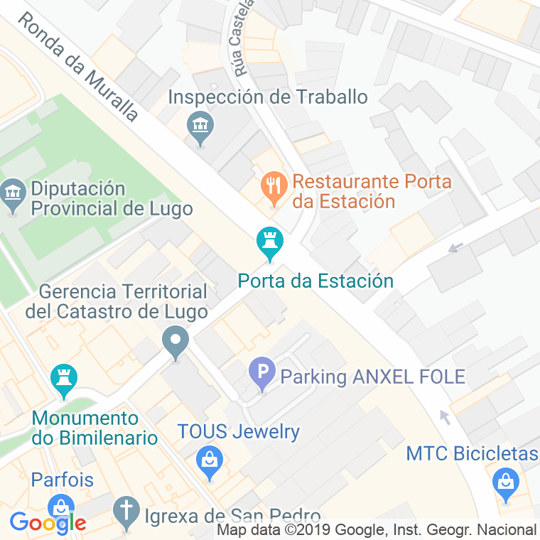 Código Postal calle Teatro (Do) en Lugo
