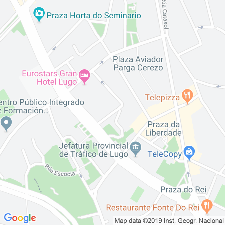 Código Postal calle Cambria en Lugo