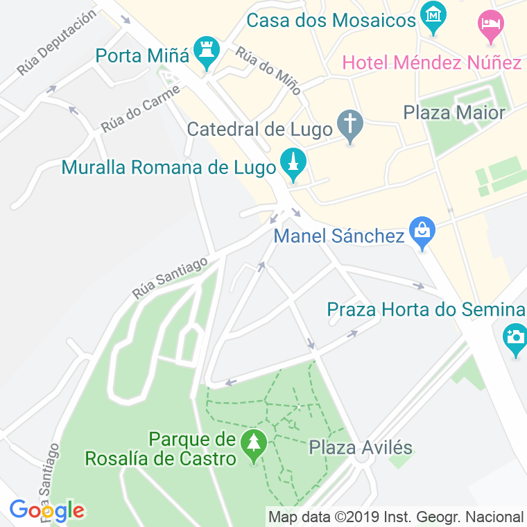 Código Postal calle Cidade De Viveiro en Lugo