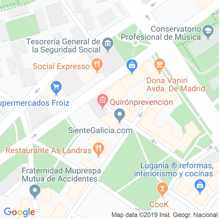 Código Postal calle Enriqueta Otero en Lugo