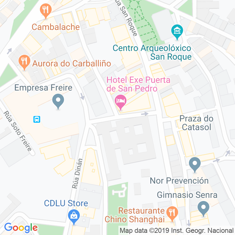 Código Postal calle Hermanitas, Das en Lugo