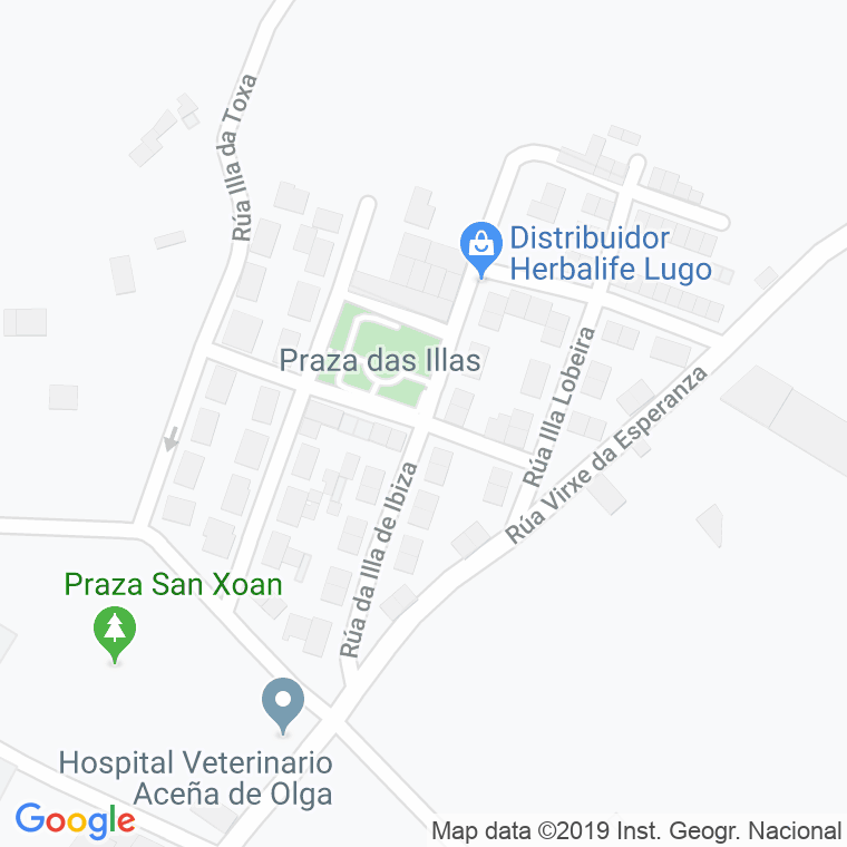 Código Postal calle Illa De Eivisa en Lugo
