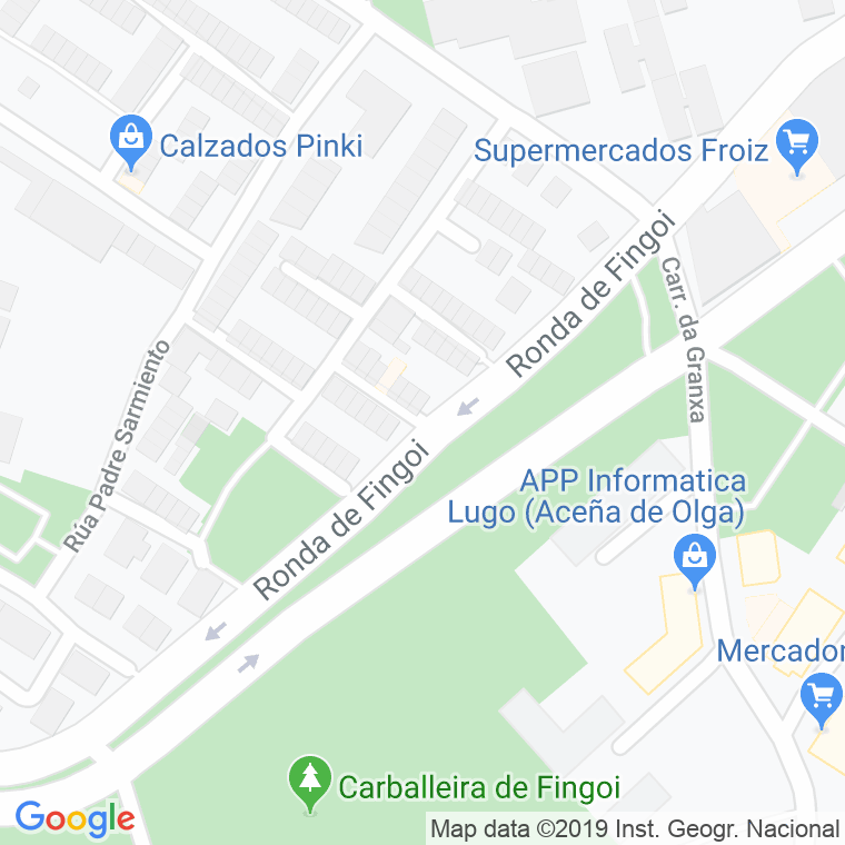 Código Postal calle Ligustro en Lugo