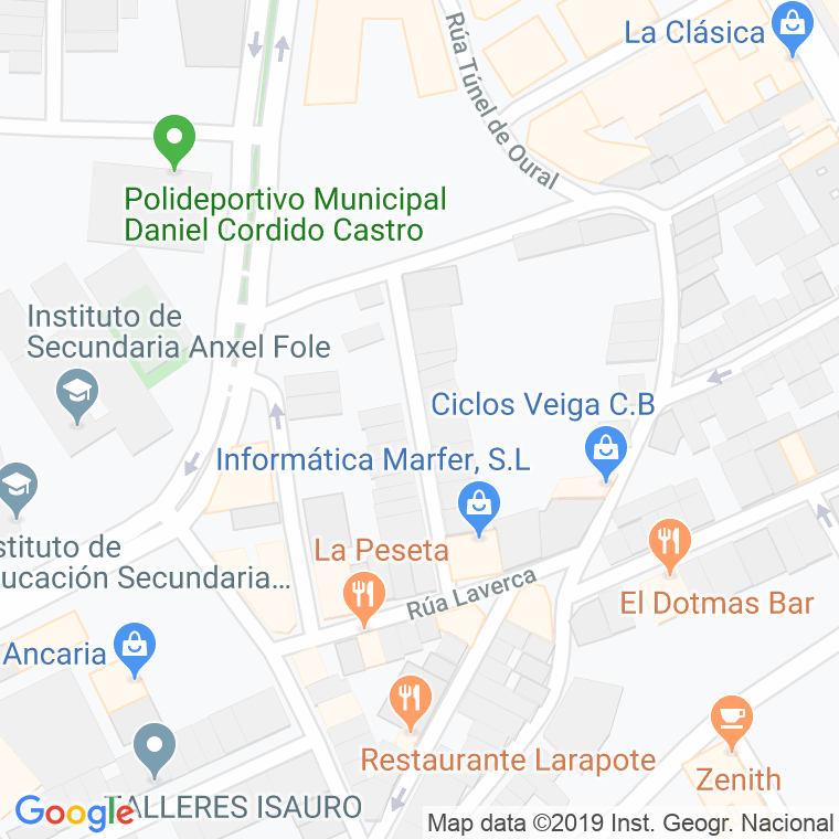 Código Postal calle Albedro en Lugo
