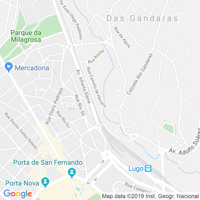 Código Postal calle Camiño De Herrero en Lugo