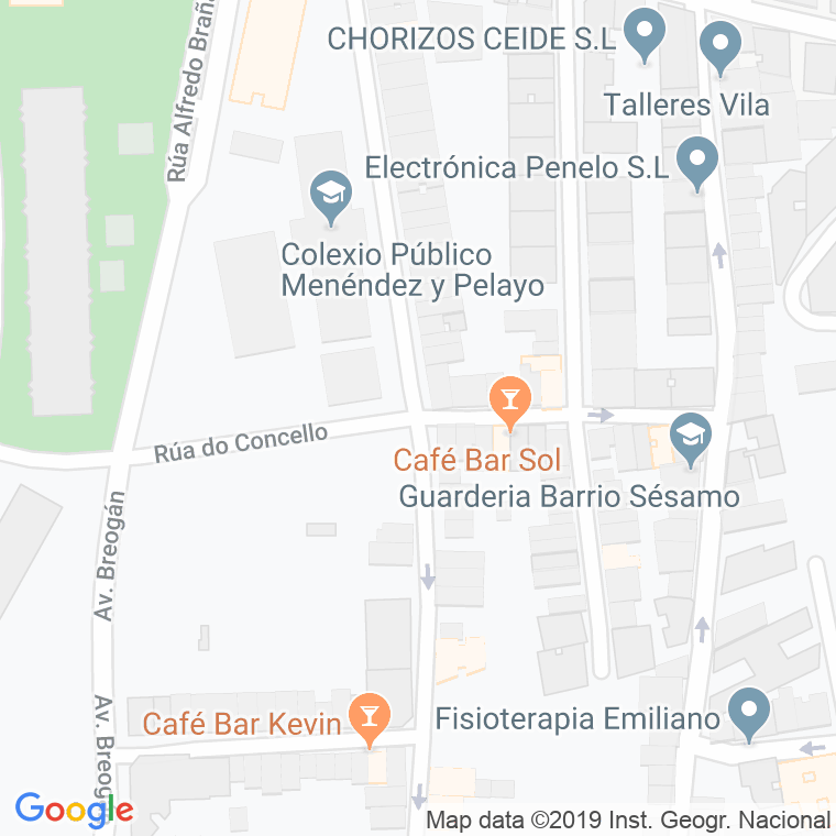 Código Postal calle Concello, Do en Lugo