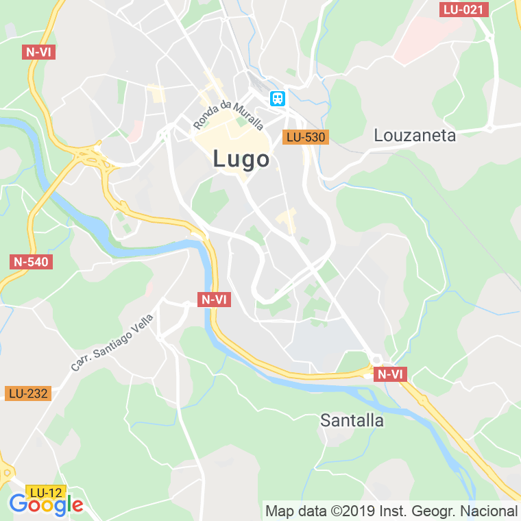 Código Postal calle Codigo Correspondencia Para Organismos Oficiales en Lugo