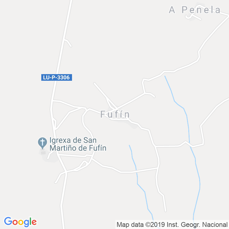 Código Postal de Fufin en Lugo