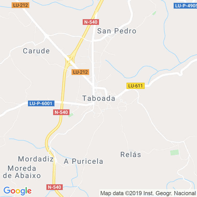 Código Postal de Taboada (Casco Urbano) en Lugo