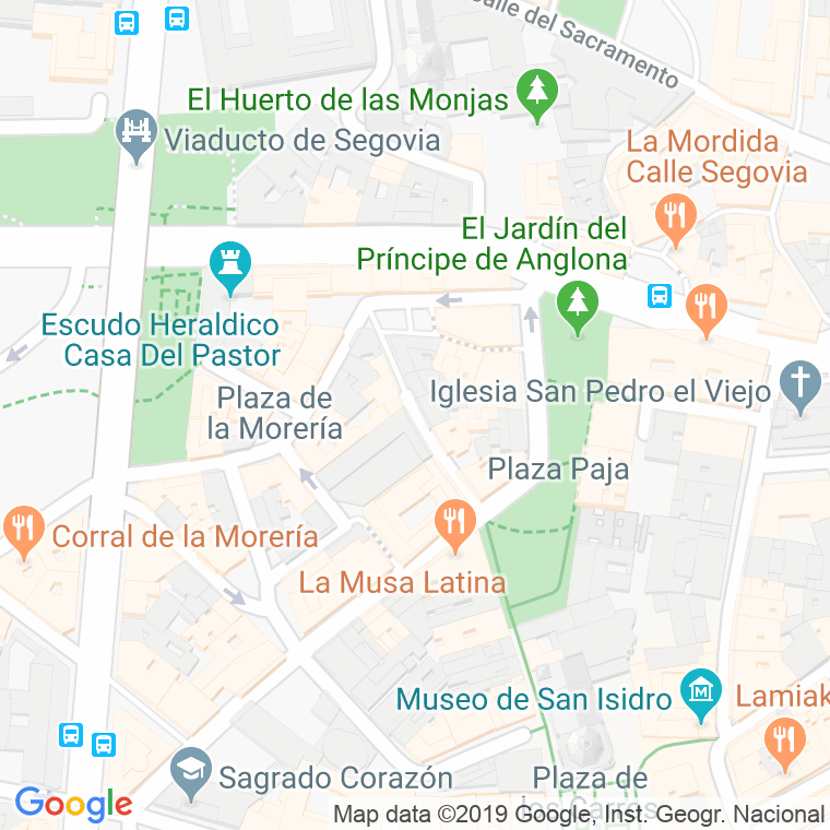 Código Postal calle Alfonso Vi en Madrid