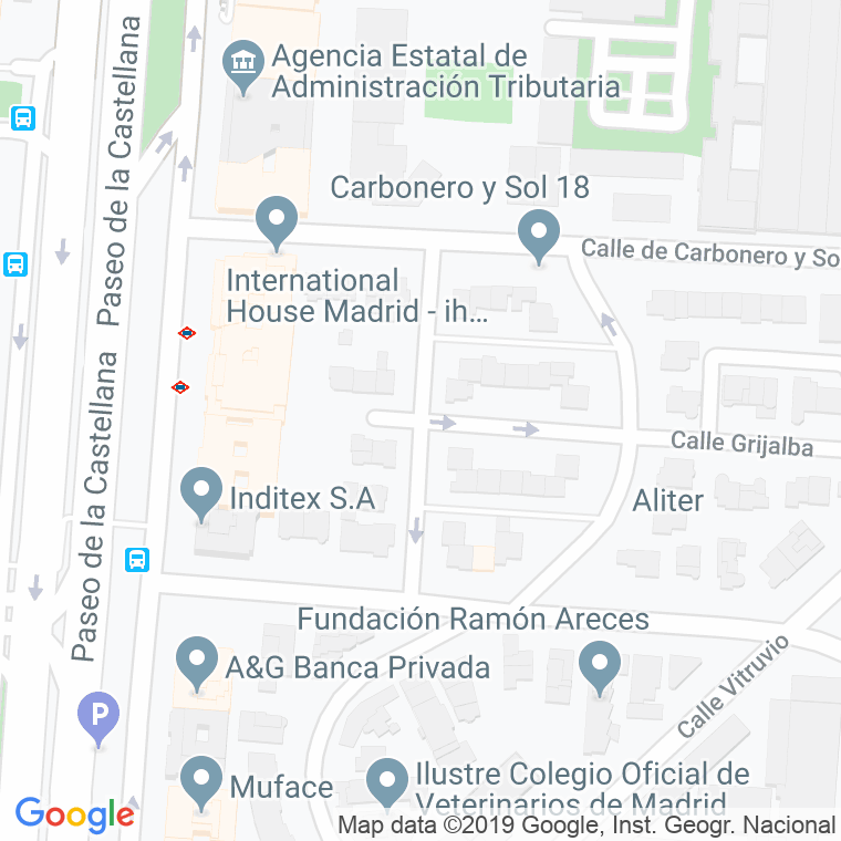 Código Postal calle Belalcazar en Madrid