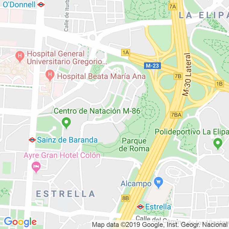 Código Postal calle Juan Esplandiu en Madrid