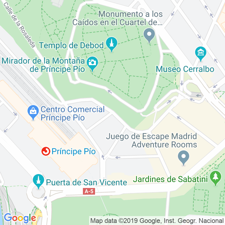 Código Postal calle Irun en Madrid