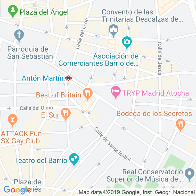 Código Postal calle Duque De Fernan Nuñez en Madrid