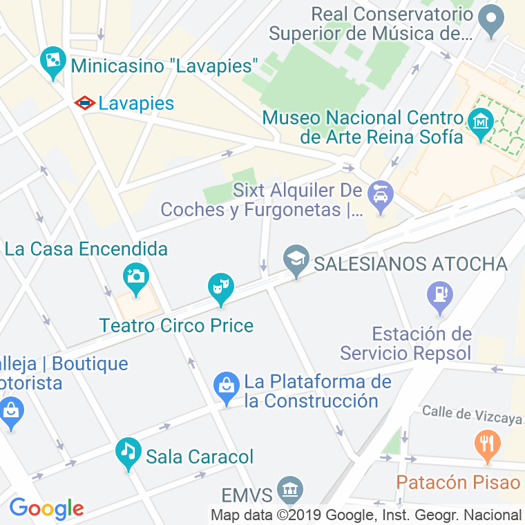 Código Postal calle Mallorca en Madrid