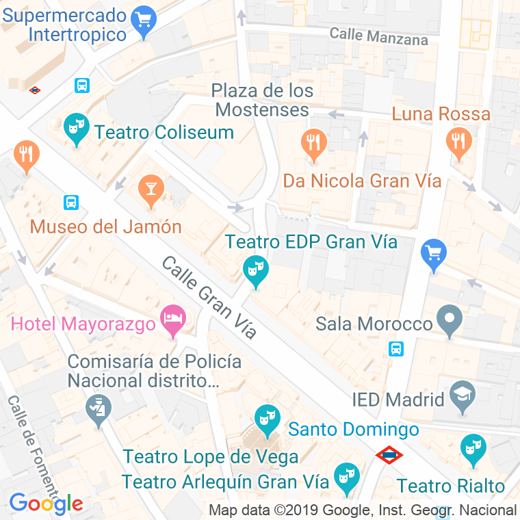 Código Postal calle Garcia Molinas en Madrid