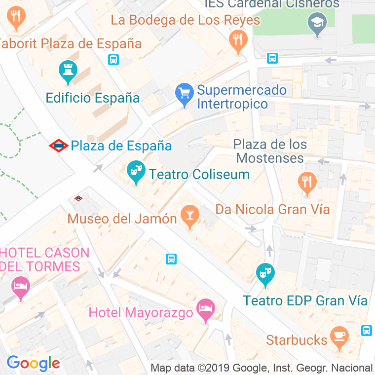 Código Postal calle General Mitre en Madrid