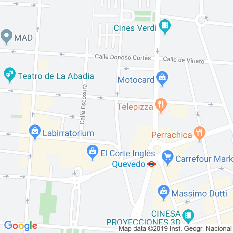 Código Postal calle Magallanes en Madrid