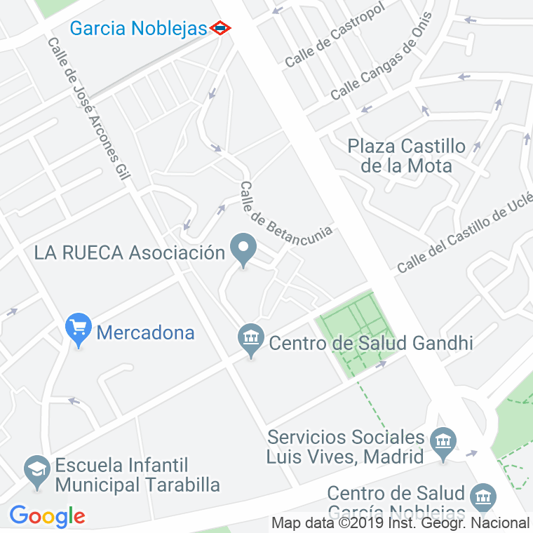 Código Postal calle Barlovento en Madrid