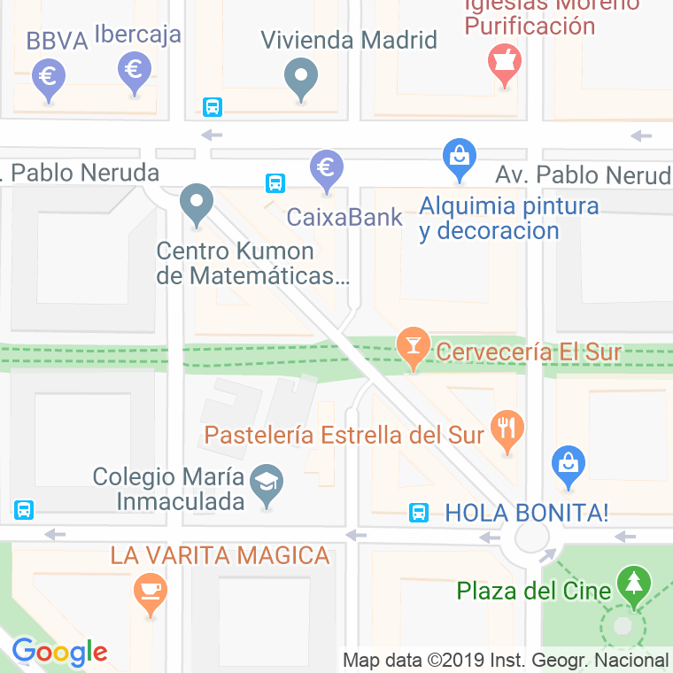 Código Postal calle Historias De La Radio en Madrid
