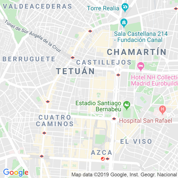 Código Postal calle Salamanca en Madrid