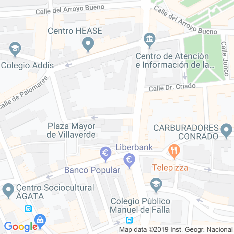 Código Postal calle Asfalto en Madrid