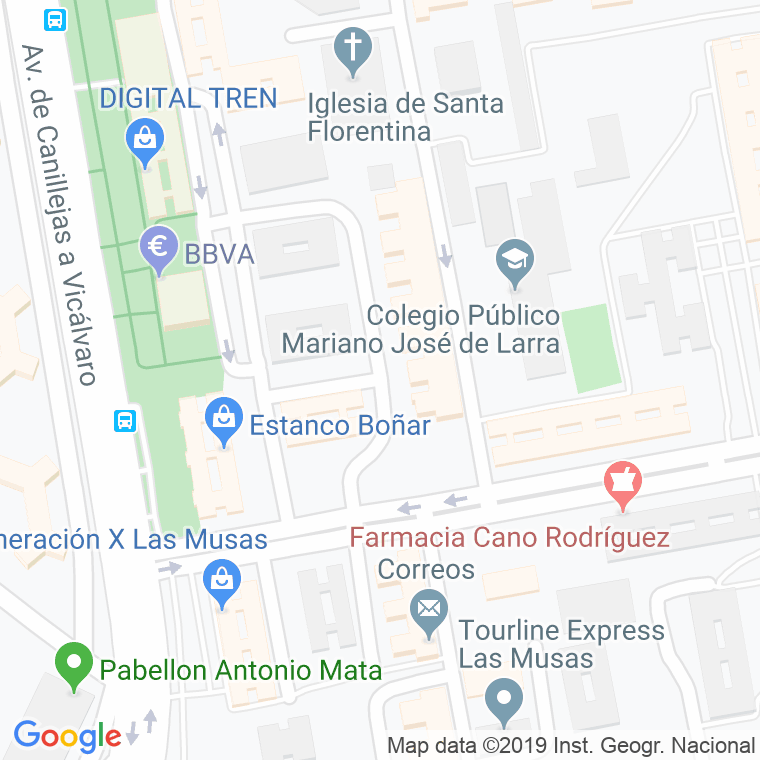 Código Postal calle Calatorao en Madrid