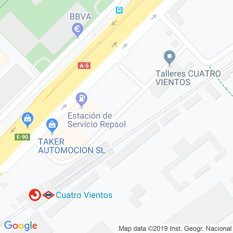 Código Postal calle Garcia Morato en Madrid