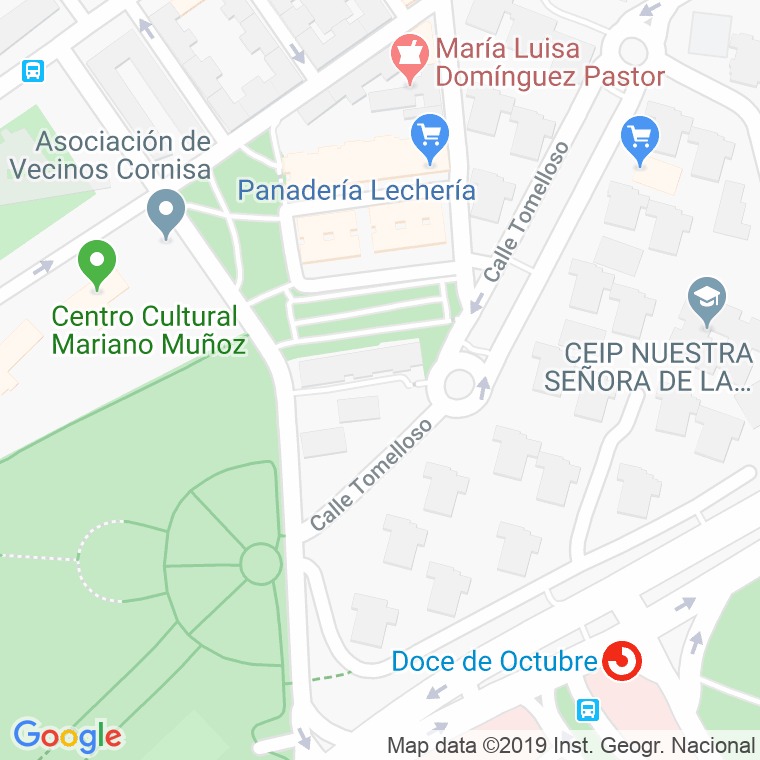Código Postal calle Hernandez Requena en Madrid