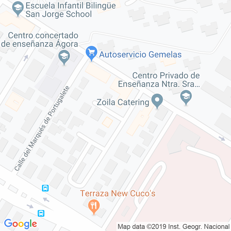 Código Postal calle Conde De Belchite, pasaje en Madrid