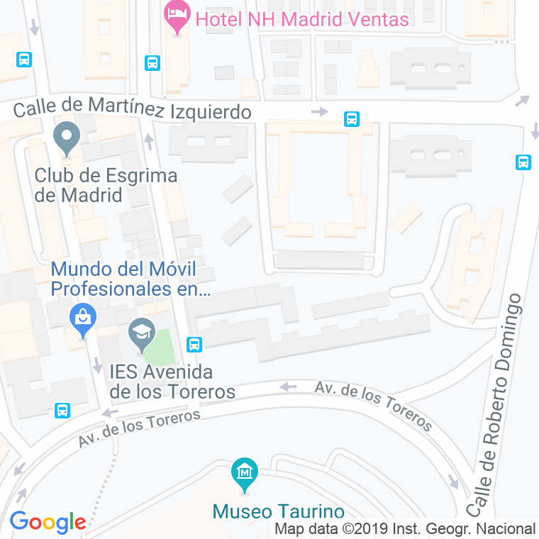 Código Postal calle Juan De Los Rios en Madrid