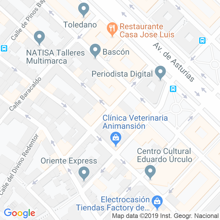 Código Postal calle Carmen Montoya en Madrid