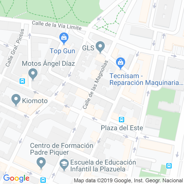 Código Postal calle Eugenio en Madrid