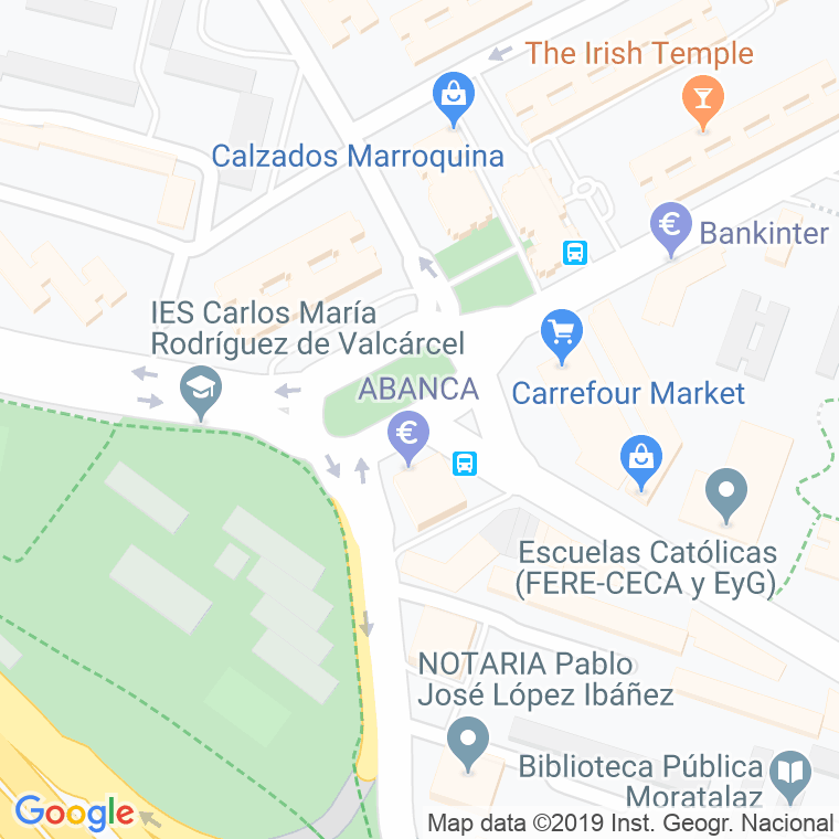 Código Postal calle Encuentro, plaza en Madrid