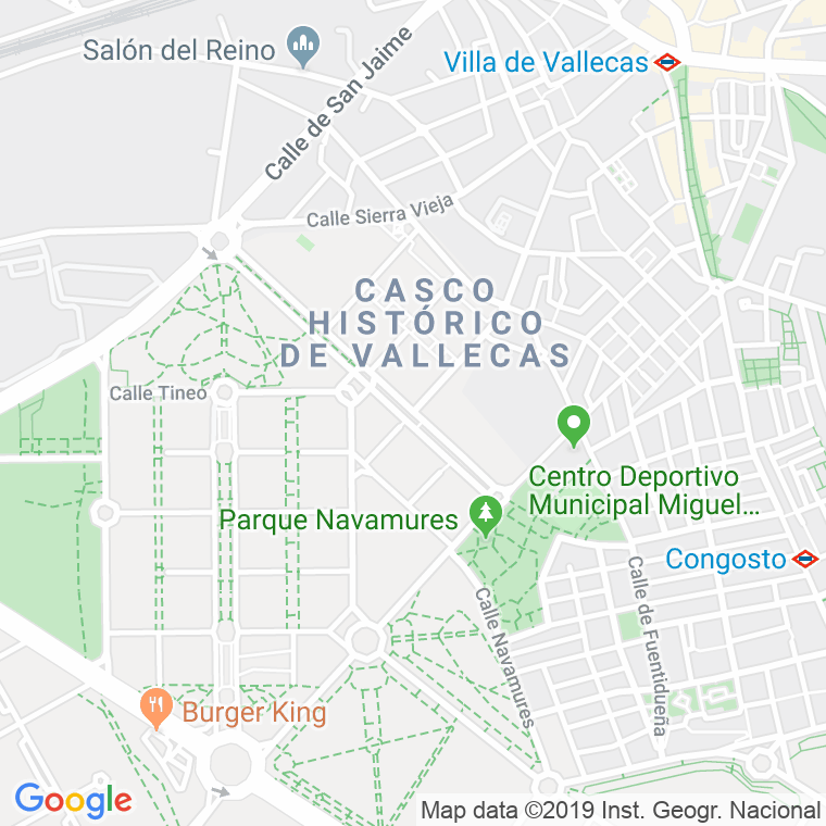 Código Postal calle Cabeza Mesada en Madrid