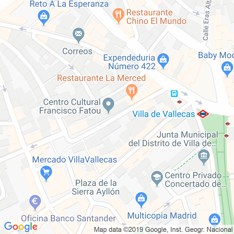 Código Postal calle Manuel Velez en Madrid