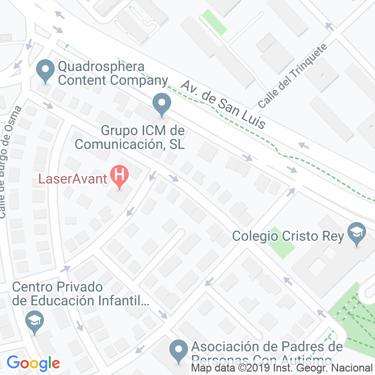 Código Postal calle Berlanga De Duero en Madrid