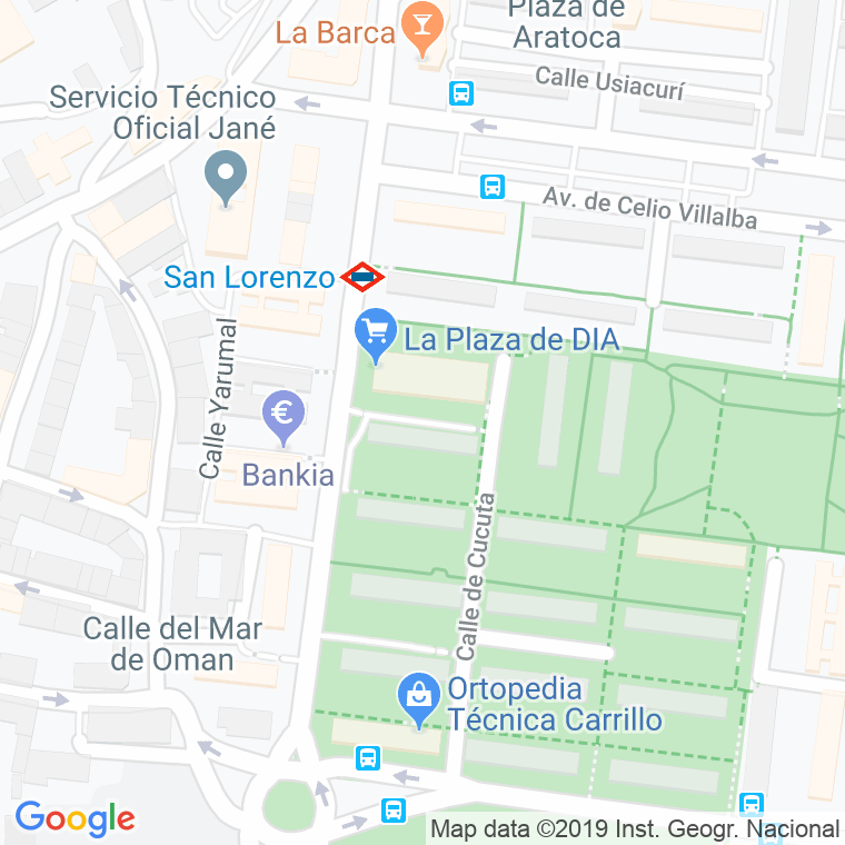 Código Postal calle Choco en Madrid