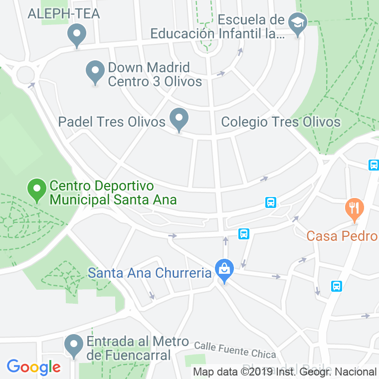 Código Postal calle Campo De Montiel en Madrid