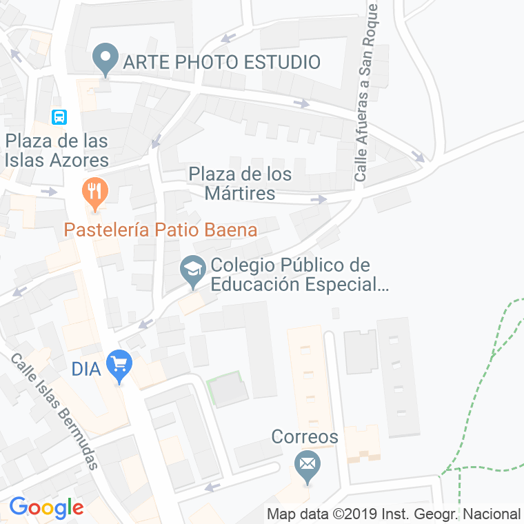 Código Postal calle Domine, callejon en Madrid