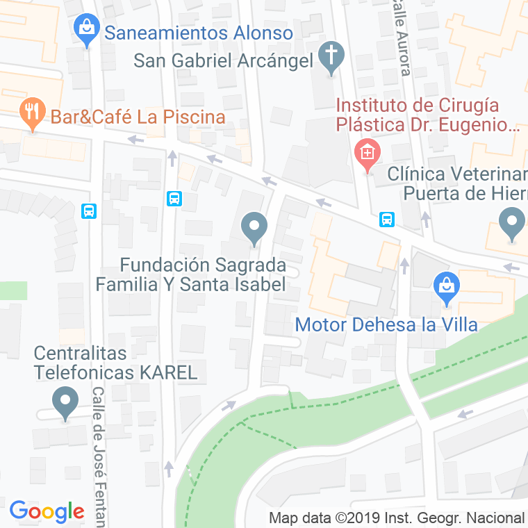 Código Postal calle Antolin Dompablo en Madrid
