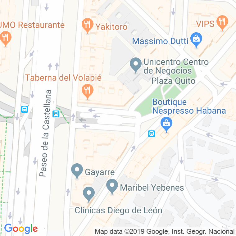 Código Postal calle Hermanos Pinzon en Madrid