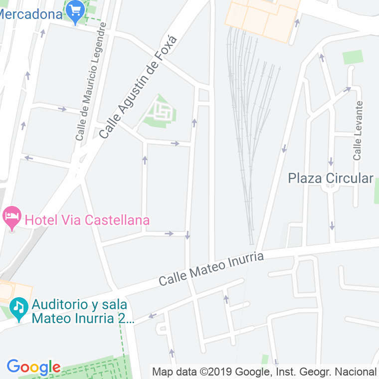 Código Postal calle Manuel Ferrero en Madrid