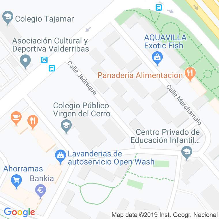 Código Postal calle Jadraque en Madrid